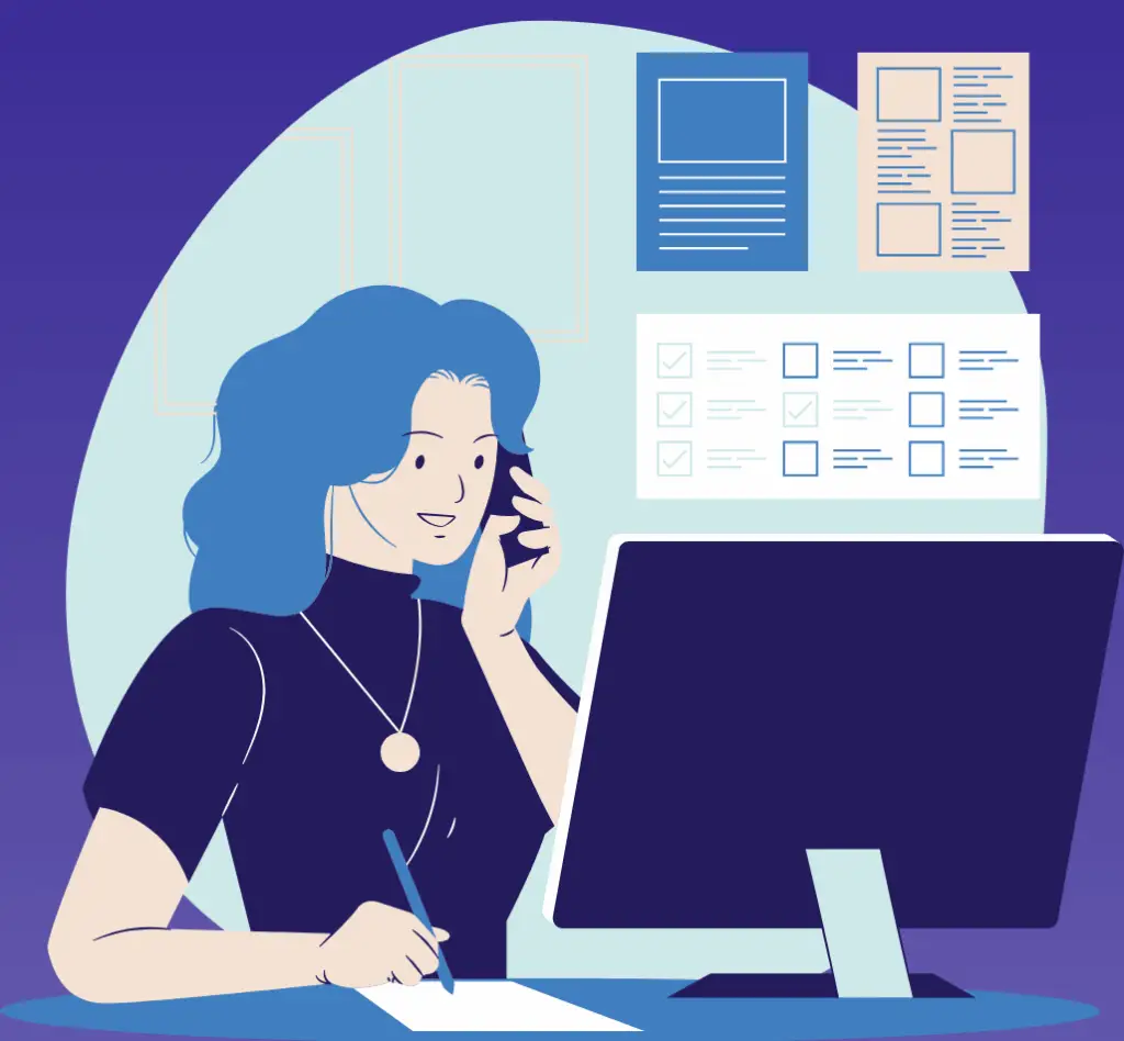 Une collaboratrice SECAL gère l’administratif à distance : téléphone, prise de notes et organisation des documents. Nos services vous aident à vous libérer des tâches chronophages pour vous concentrer sur votre activité.